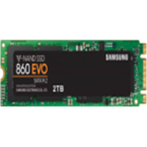 Samsung 860 EVO 2 TB M.2 SSD/ Read Speed up to 550 MB/s/ Write Speed up to 520 MB/s/ Random Read Max 98000 IOPS/ MJX Controller/