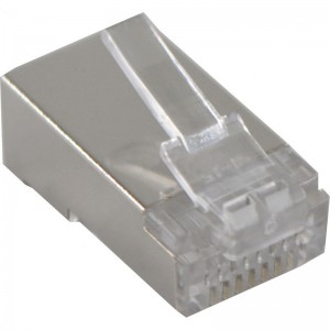 Connector - CAT6 Shielded RJ45 Connectors for STP Cable