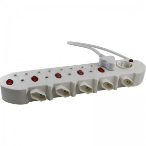 Multiplug 11 Way - 5 x 3 Pin / 6 x 2 Pin Switched
