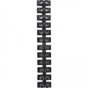 Connector Block - 15A 12 Way Black
