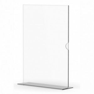 Menu Holder Acrylic Double Sided A4 Portrait - Box 5