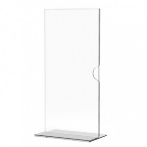 Menu Holder Acrylic Double Sided 1/3(DL) A4 - Box 5