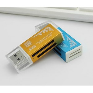 SD/MicroSD/Memory stick all-in-1 card reader