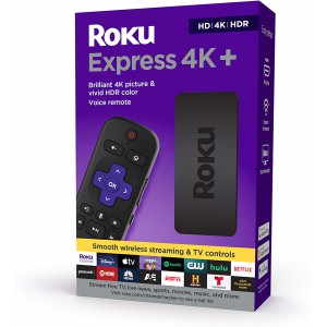 Roku Express 4K+ (2021) Streaming Media Player HD/4K/HDR