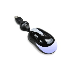 Okion ColorIT Mobile Optical 7-colors Changing Illuminated Retractable USB Mouse