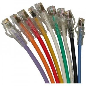 Patch Cord C6 UTP LS0H 568A/B - 1 Metre -  Blue