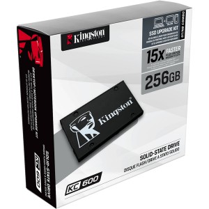 Kingston Technology - KC600 256GB 2.5 inch Serial ATA III 3D TLC Solid State Drive