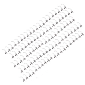 Strip LED Light Clips for 10mm Wide IP65 Waterproof 5050 3528 2835 5630 LED Strip Light - 100 Pack
