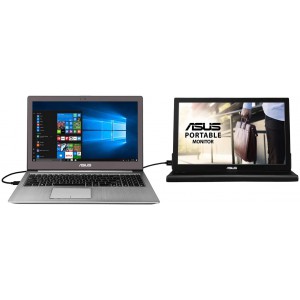 Asus MB169B+ 15.6 Full HD 1920x1080 IPS USB Portable Monitor - GeeWiz