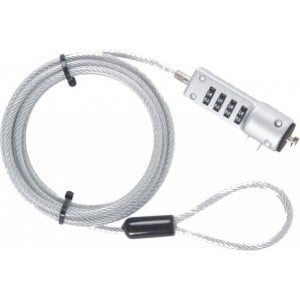 Mecer 4 Dial Notebook Cable Lock