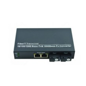 Genata 2 Port Gigabit Ethernet to Fibre Single Mode Media Convertor