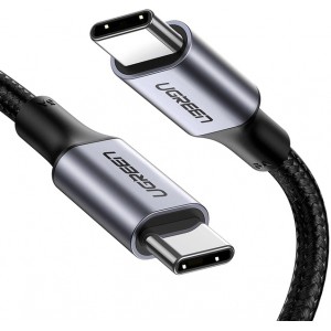 Ugreen USB-C 100W (Max) Power Delivery 3.0 5A 1m Cable - Black
