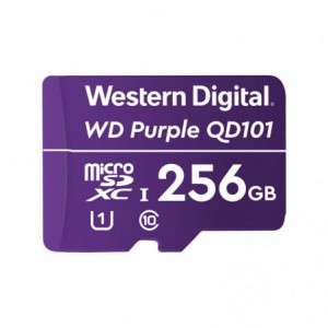 WD Purple 256GB MicroSDXC QD101 Ultra Endurance Class 10 Memory Card