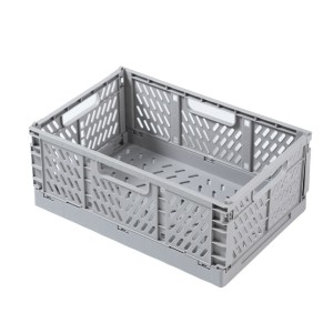 Fine Living Folding Crate - Large - Grey