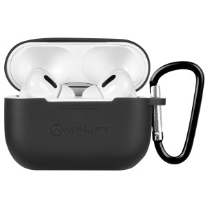 Amplify Note X Series TWS Earphones + Charging Case - White Case + Black Cover