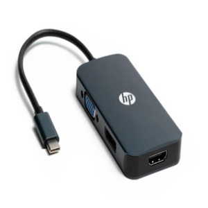 HP USB C 3.1 to HDMI &amp; VGA Converter