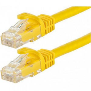 Microworld CAT6 5m Yellow Cable