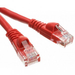Microworld CAT5E 10m Red Cable