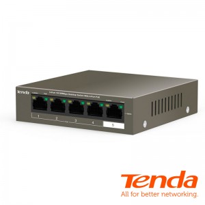 Tenda 5 Port (4 POE) Switch