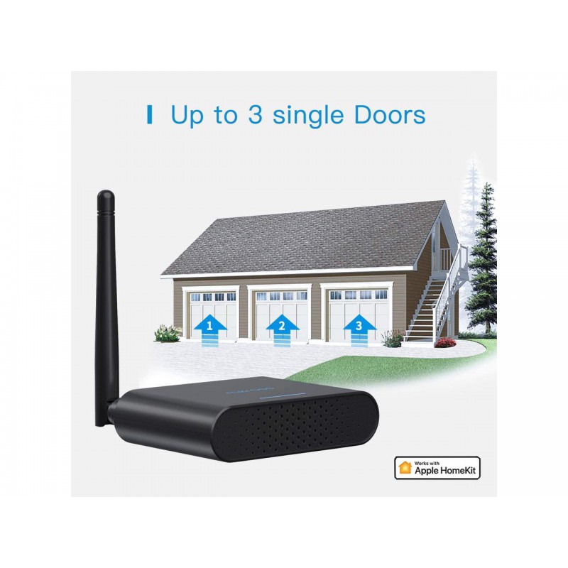 Meross HomeKit Smart WiFi Garage Door Opener, Works with Apple HomeKit,  Siri, CarPlay, Alexa, Google Assistant and SmartThings - AliExpress