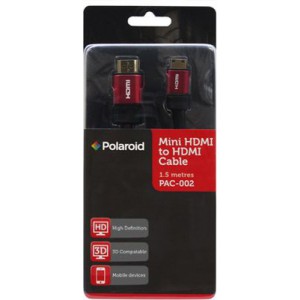 Polaroid Mini HDMI to HDMI Cable
