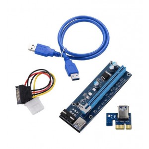 PCIE PCI-e Riser Card Cable Vertical Mount