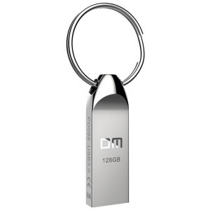 DM PD086 Metallic Keyring 128GB USB 3.0 Flash Drive