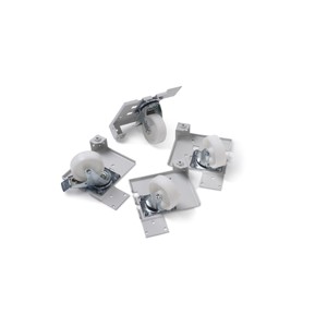 Castors for Cabiinet - Set of 4 - 2x Break, 2x Stud
