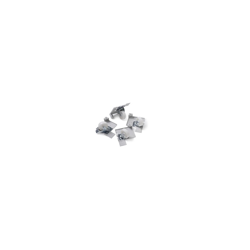 Castors for Cabiinet - Set of 4 - 2x Break, 2x Stud