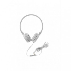 HP H2800 Stereo Headphones (White w. Pike Silver)