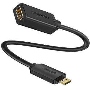 Ugreen Micro HDMI Male to HDMI Female 4K*2K Adpapter - Black