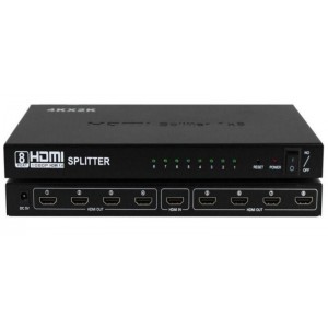 HDMI Splitter 8-Port Supports 1080P 4K2K