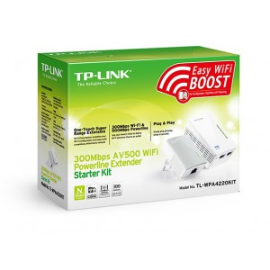 TP-LINK 300Mbps Wireless N Powerline Extender kit