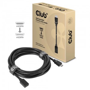 Club 3D High Speed HDMI Extension Cable 4K60Hz M/F 5m