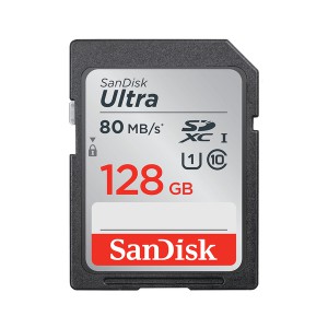 Sandisk Ultra SDXC 128GB Class 10 Uhs-1 Memory Card