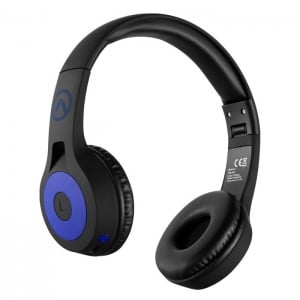 Amplify Fusion Series V2.0 Bluetooth Headphones - Black/Blue