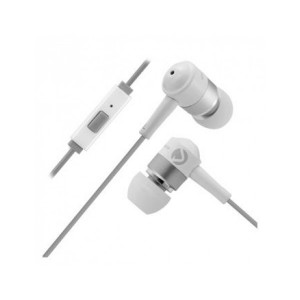 Volkano Stannic Series Earphones With Mic - White