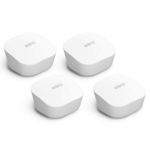 Amazon eero Mesh WiFi System – Route Replacement for Whole Home Coverage (4 Pack)