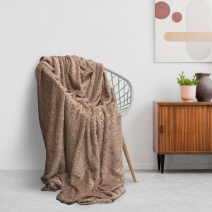 Fine Living Plush Throw - Twigs 1.9mx2.3m