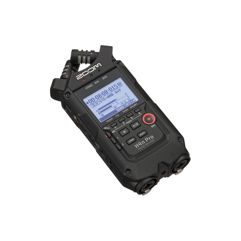 Zoom H4n Pro 4-Input / 4-Track Portable Handy Recorder with