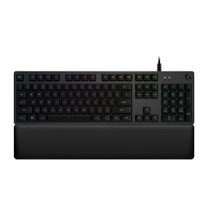 Logitech G513 RGB Backlit Mechanical Gaming Keyboard with Romer-G Tactile Keyswitches - Carbon