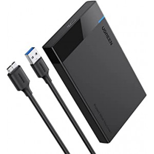Ugreen 2.5" USB3.0 HDD/SSD Enclousre - Black