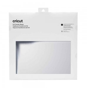 Cricut Transfer Foil Sheets 30x30cm 8 Sheets - Silver - 2008719
