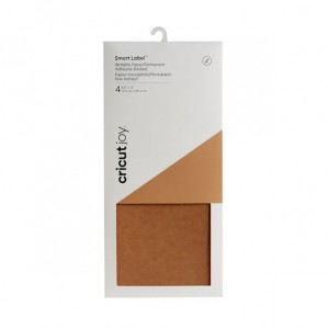 Cricut 2007361 Joy Smart Labels 14x30cm 4-pack - Kraft Brown