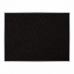 Info Board Alufine Frame (600 x 450mm - Black)