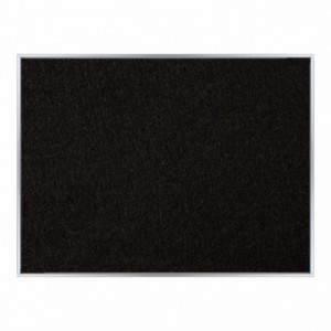 Info Board Alufine Frame (600 x 450mm - Black)