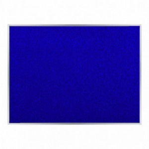 Info Board Alufine Frame (600 x 450mm - Royal Blue)