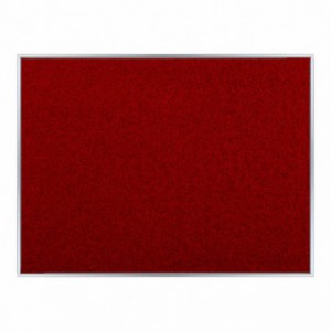 Info Board Alufine Frame (600 x 450mm - Red)