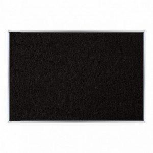 Info Board Alufine Frame (900 x 600mm - Black)