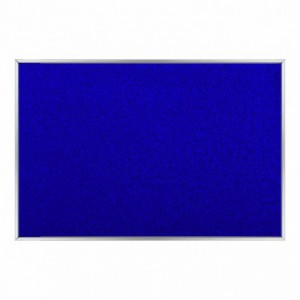 Info Board Alufine Frame (900 x 600mm - Royal Blue)